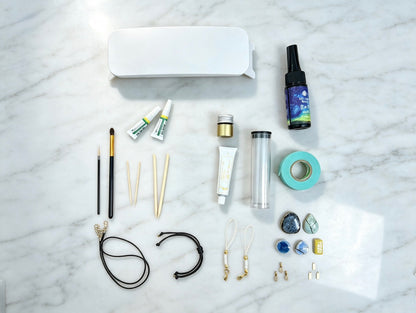 Kintsugi Accessory DIY Kit – Silver-Color Finish (Tin Powder)